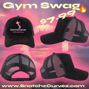 SnatchzCurvez Black and Pink Mesh Cap